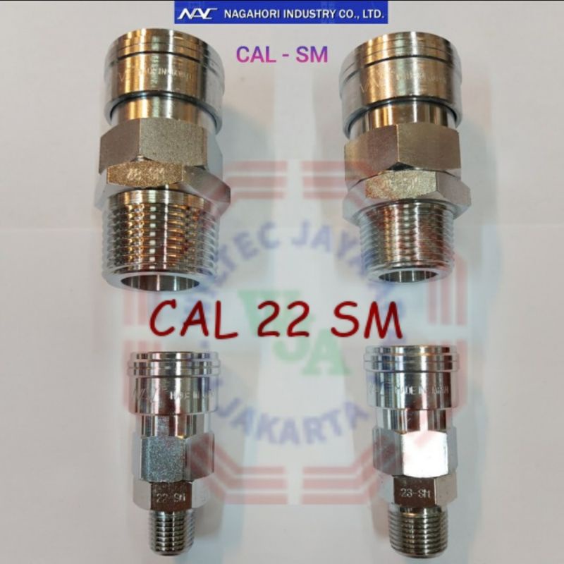 NAC - Quick Coupler CAL 22SM (1/4")