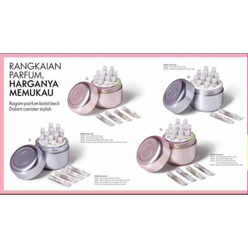 Fragrance Canister Set