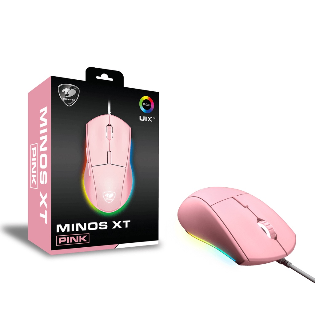 COUGAR GAMING MOUSE MINOS XT BLACK - Design For Gaming Enthusiasts