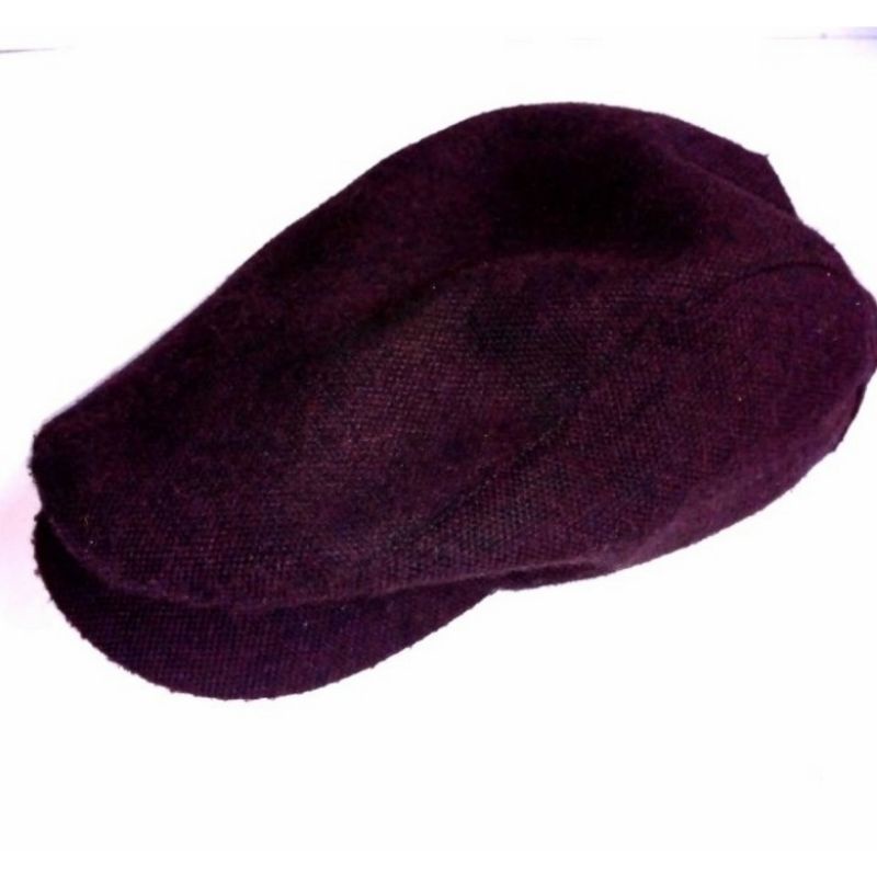 topi pet flat cap ivy cap topi pelukis bahan wool unbranded