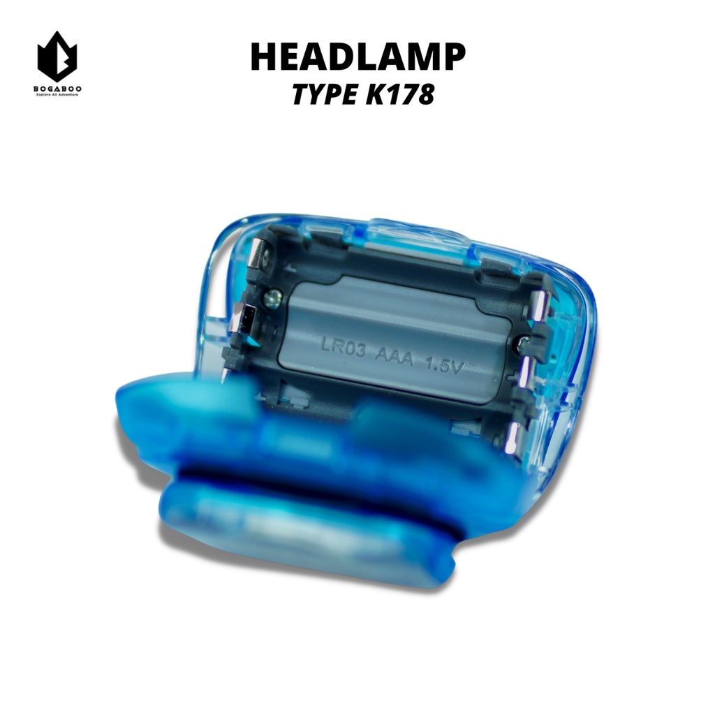 Headlamp K-178 - Senter Kepala - Lampu Kepala