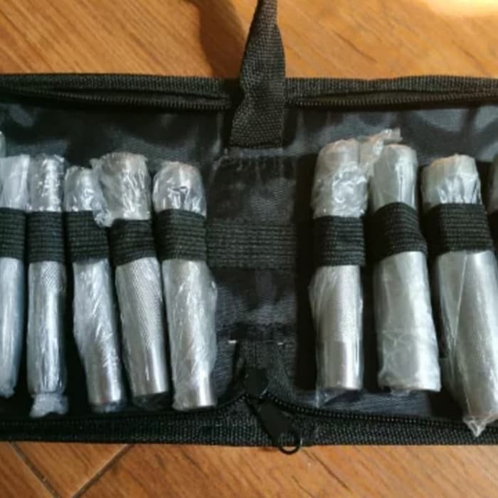 

DLN | Alat Pembolong Gasket Kulit Set - GREAT Hollow Punch Set 15 Pcs