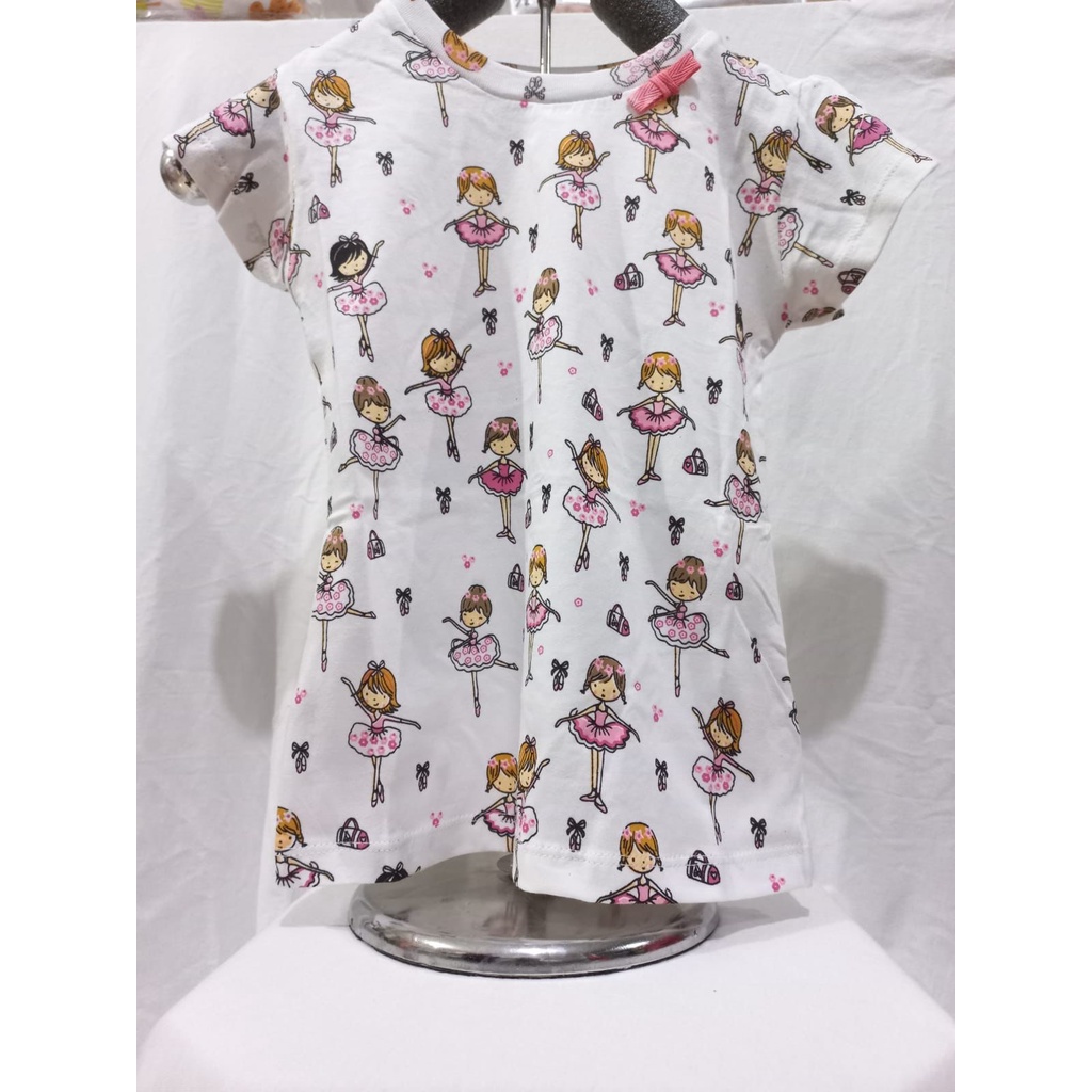 Kaos Anak Perempuan Print Tee Loopie Kids