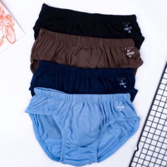 HOPYLOVY - Celana Dalam Katun Pria Remaja / Celana Dalam Pria Lembaran