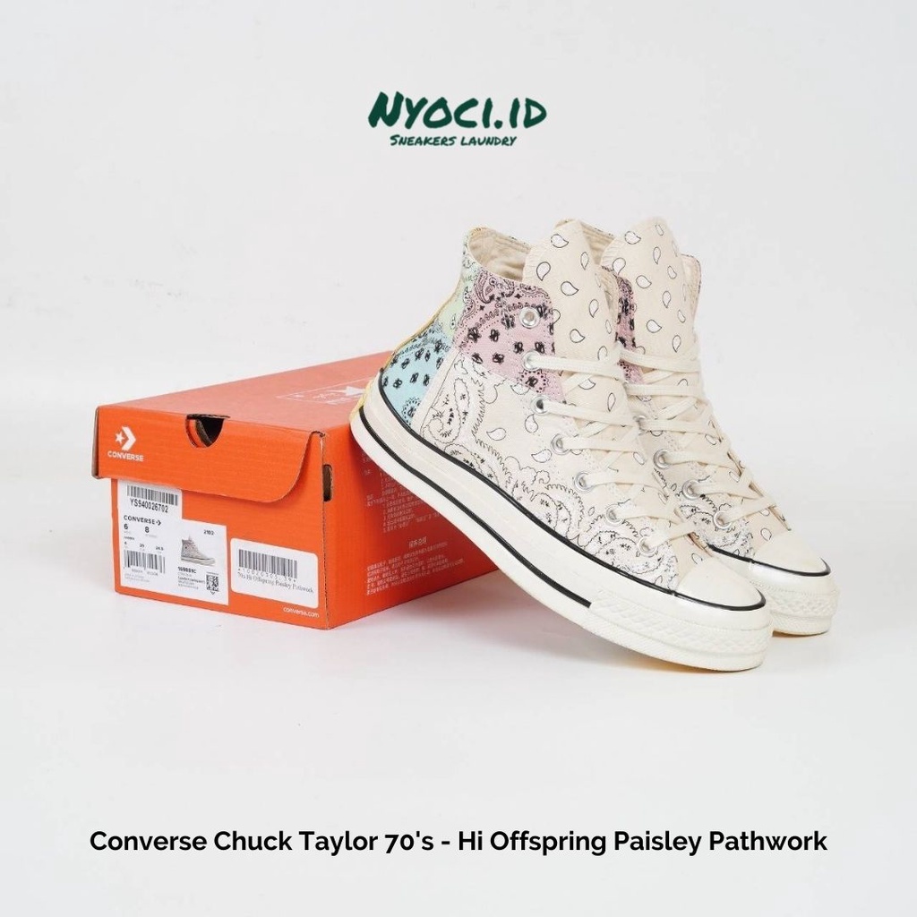 Converse Chuck Taylor 70s Hi Offspring Paisley Pathwork
