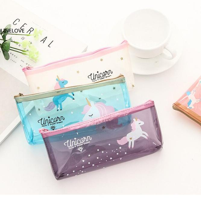 

〈〈ORIGINAL〉〉 Ennwen TP0023 Tempat pensil Super Unicorn / Tempat Kosmetik