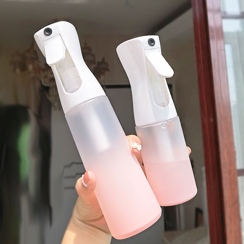 Botol Spray Air Tekanan Tinggi 150 / 300ML Warna Gradasi Untuk Tata Rambut