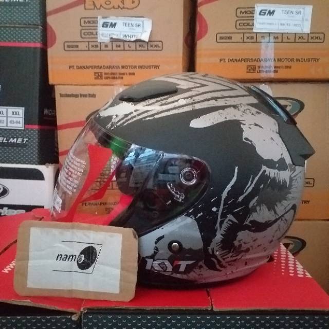 Helm kyt dj maru motif  venom