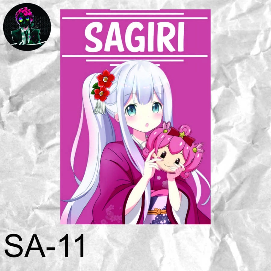 Poster Anime Aesthetic Eromanga Sense [SAGIRI]  Poster Aesthetic Anime Eromanga Sensei|Poster Sagiri-ESA11