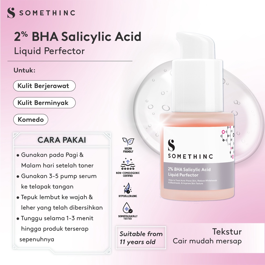 SOMETHINC 2% BHA SALICYLIC ACID LIQUID PERFECTOR