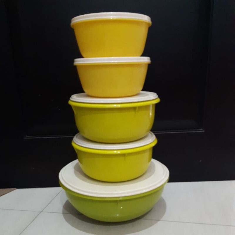 Tupperware - Malaysia- Fix N Mix Bowl Set / Mangkok set