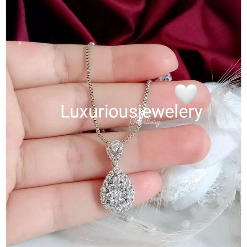 Luxuriousjewelery- Kalung Mewah Replika Berlian Eropa