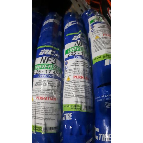 Irc Nf 3 Uk. 2.25 - 17 . Ban Motor Classic . Ban Klasik