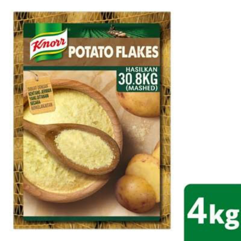 

Knorr Potato Flakes Plastik Bening 500gr
