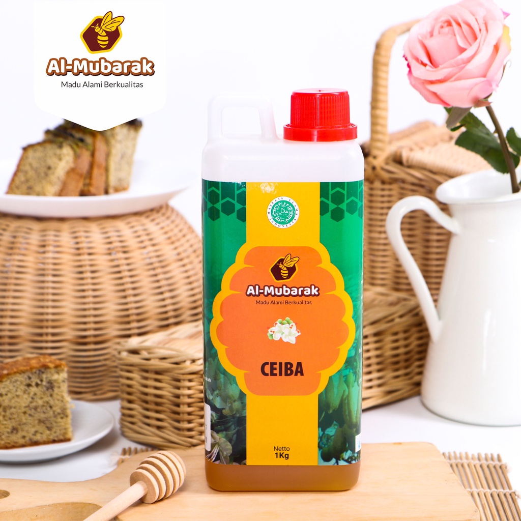 

1 KG MADU RANDU AL MUBARAK MADU ROW HONEY/MADU ASLI/MADU MURNI NEKTAR RANDU