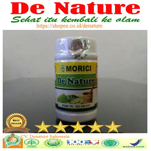 Kapsul Morici Herbal DeNature - Antioksidan