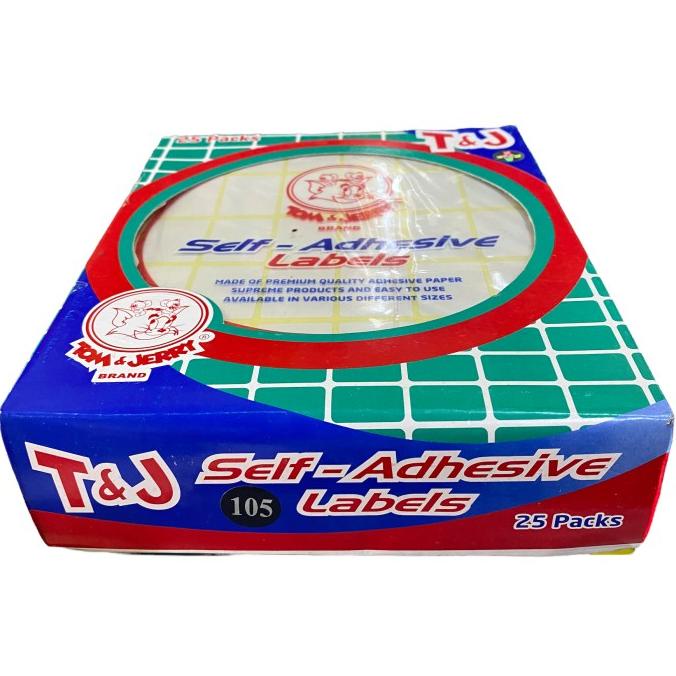 

(BISA COD) Label t&j 105 stiker PROMO SPECIAL Kode 197