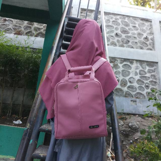 Tas Ransel NATAVAN PINK Rumah Warna