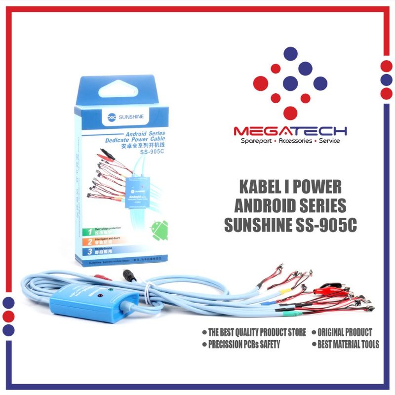 CABLE KABEL POWER SUPLAY SUPPLY SUNSHINE SS-905C ORIGINAL