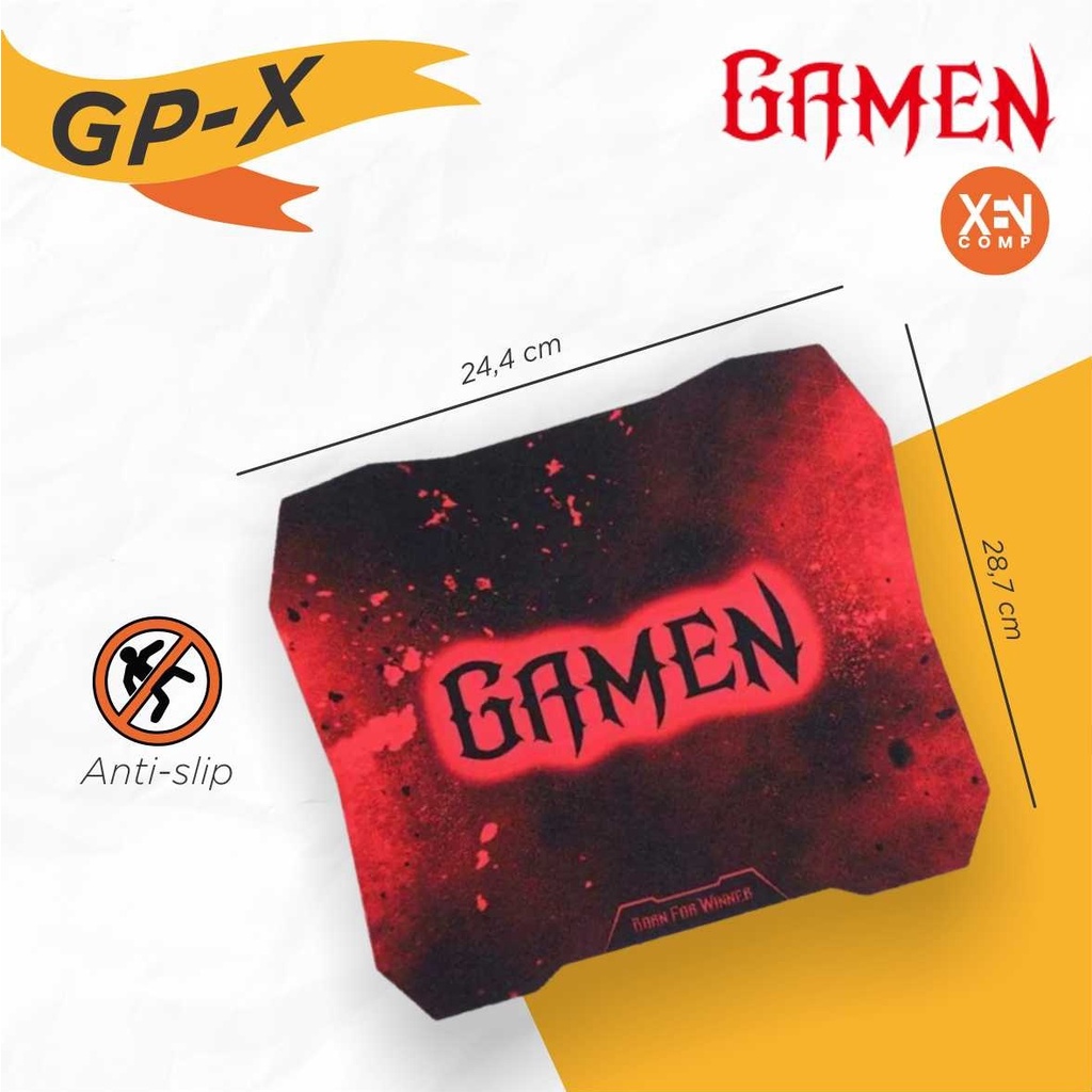 MOUSE PAD / MOUSEPAD GAMING GAMEN GP-X ANTI SLIP