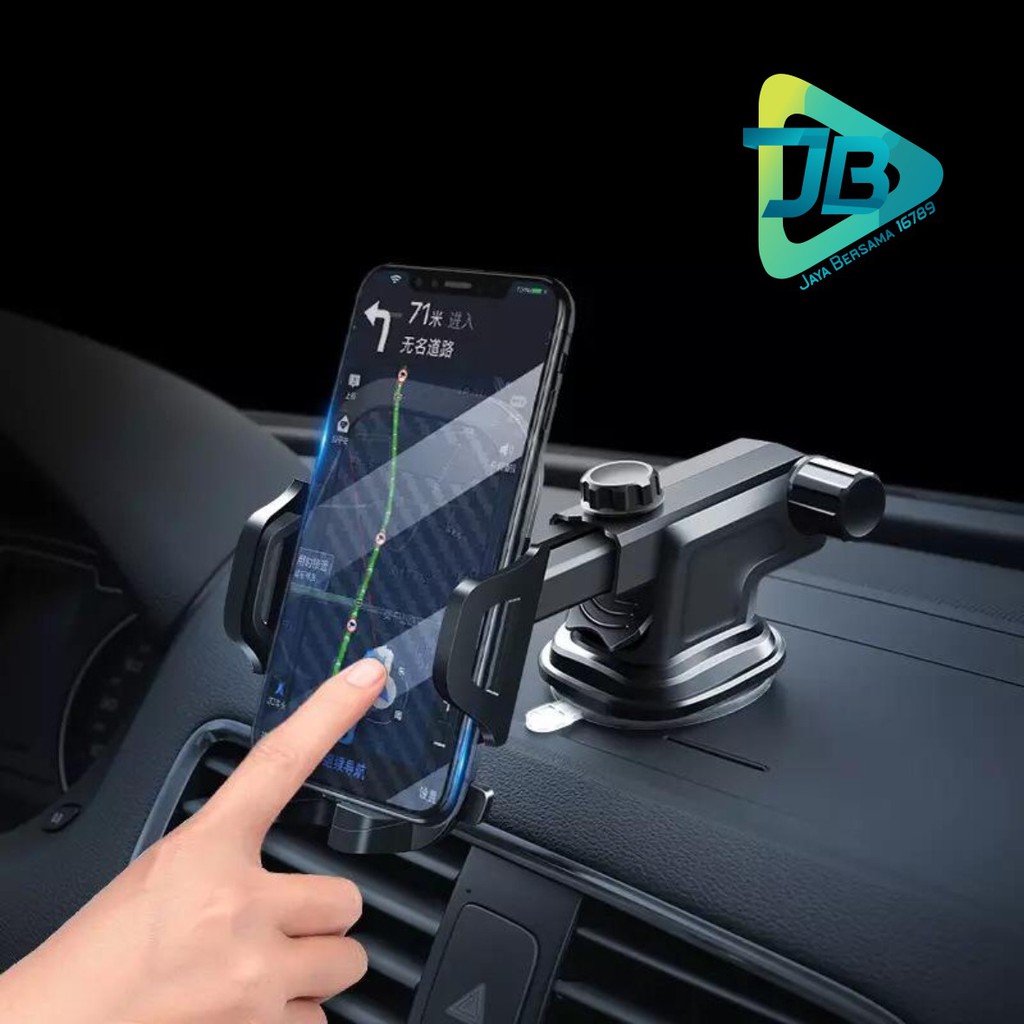 Long neck one touch car Original Holder mobil dudukan Hp GPS handphone smartphone JB2935