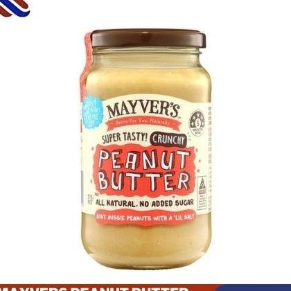 

MAYVER'S (MAYVERS) PEANUT BUTTER CRUNCHY 375G(GRAM)