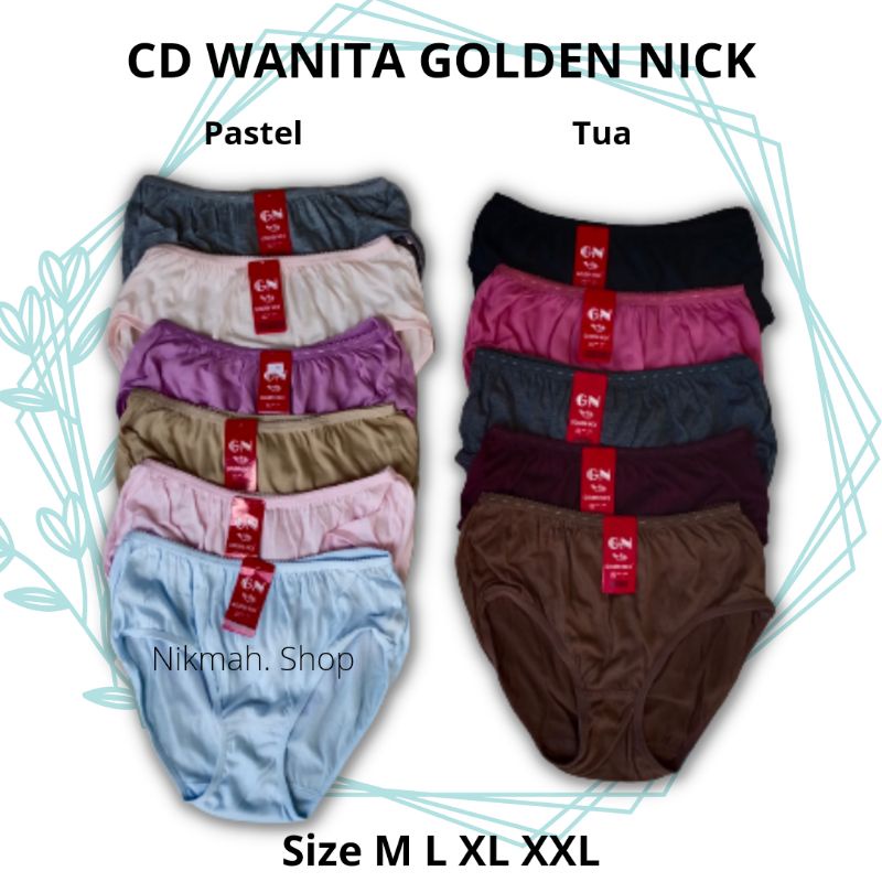 CELANA DALAM WANITA GOLDEN NICK