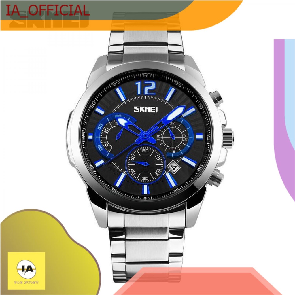 SKMEI Jam Tangan Analog Pria - 9108CS