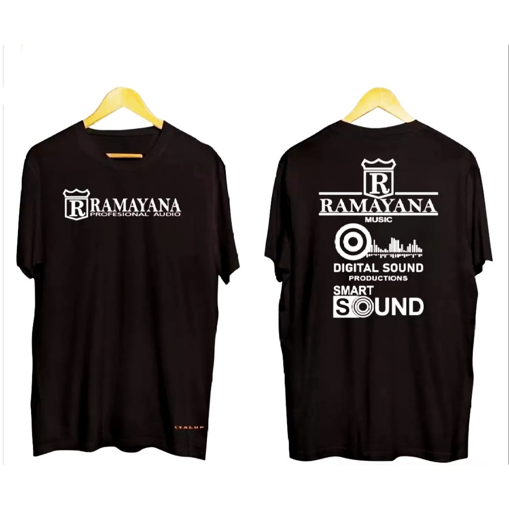 (COD) T-SHIRT KAOS RAMAYANA PROFESIONAL AUDIO / KAOS AUDIO RAMAYANA