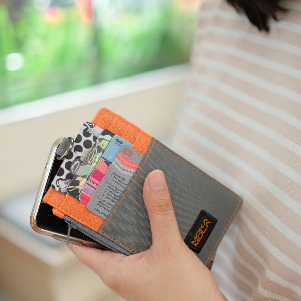 Dompet Kartu ID Card Holder Name Tag Lanyard - Mokamula