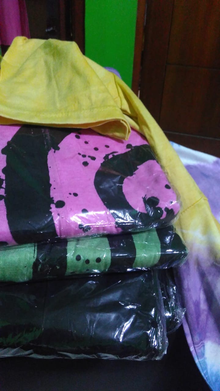 Gamis Kaos Combed Vanilla Jumbo Ori Ziray Batik