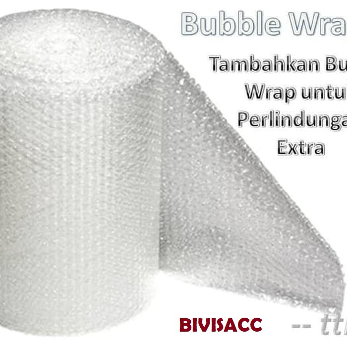 

PACKING TAMBAHAN BUBBLE WARP / PACKING PLASTIK EXTRA AMAN - BIVIS
