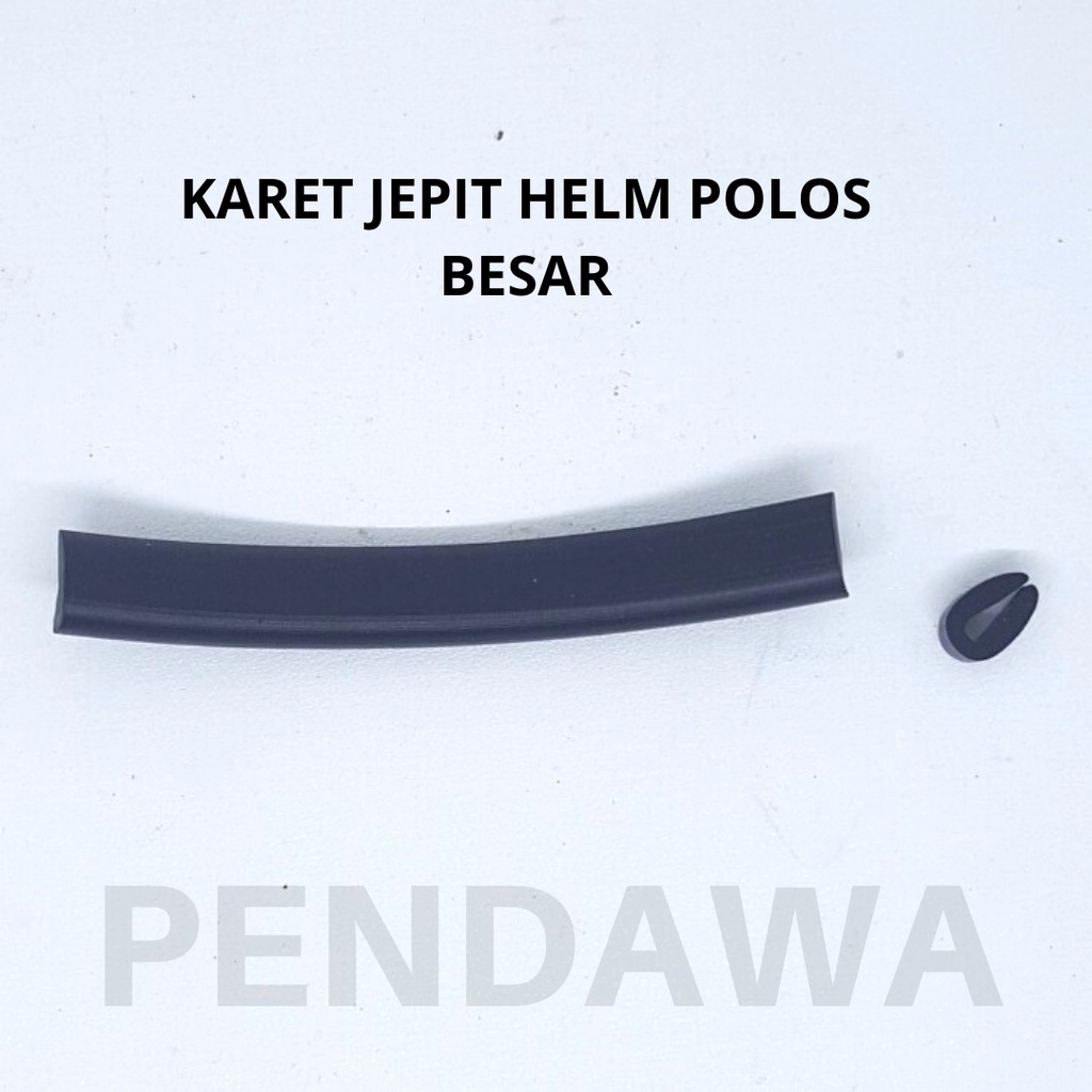 Karet Jepit Helm Polos Besar / Karet Lis Aluminium / Karet Helm / Karet Lis