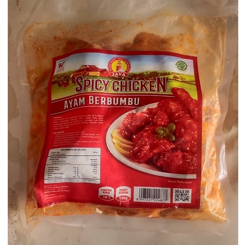 

FROZENFOOD SPICY CHICKEN AYAM BERBUMBU 500g