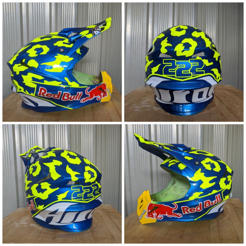 helm trail jpx repaint airoh