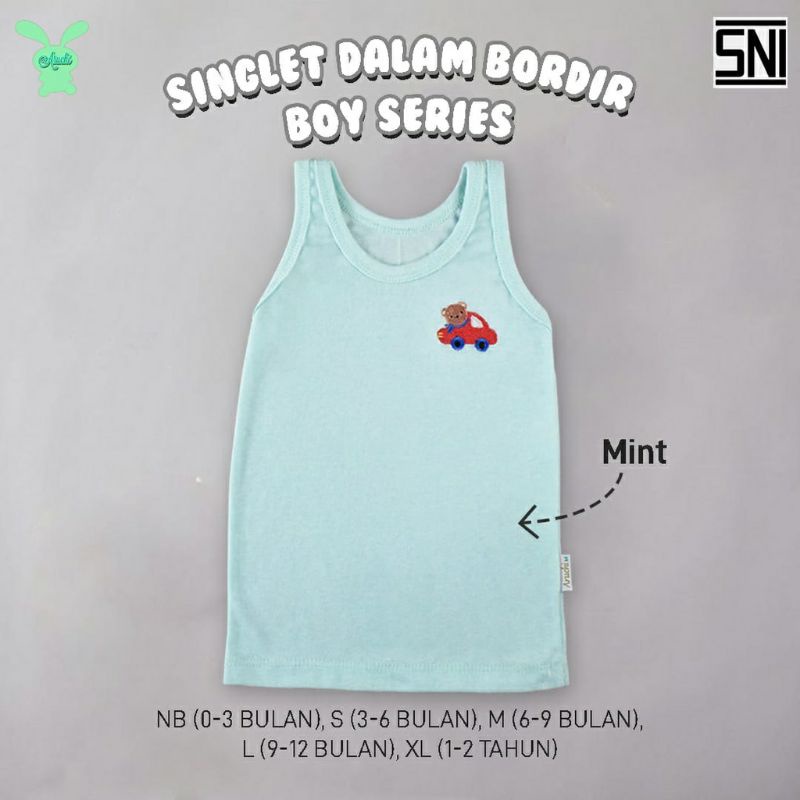 Singlet polos aruchi boy &amp; girl - singlet anak