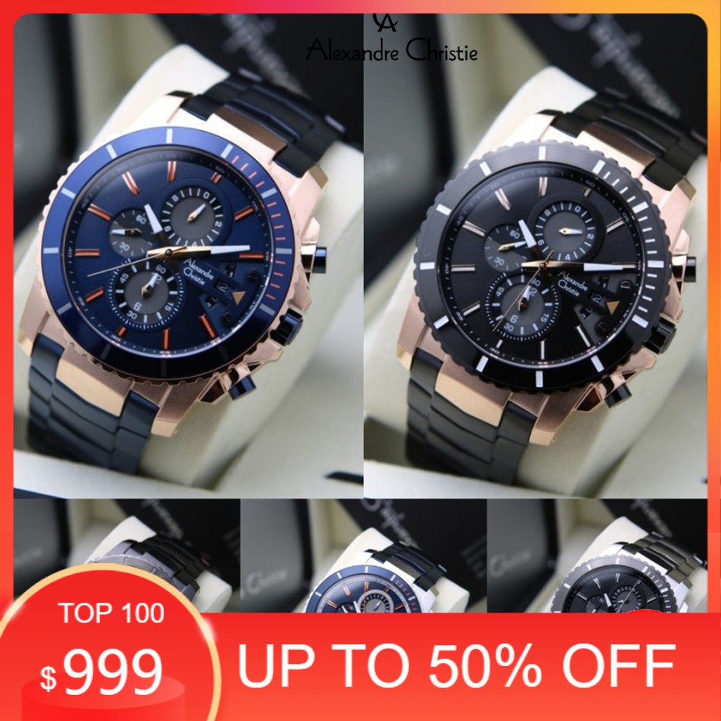 JAM TANGAN ALEXANDER CHRISTIE PRIA ORIGINAL JAM TANGAN ALEXANDRE CHRISTIE PRIA JAM TANGAN PRIA ALEXA