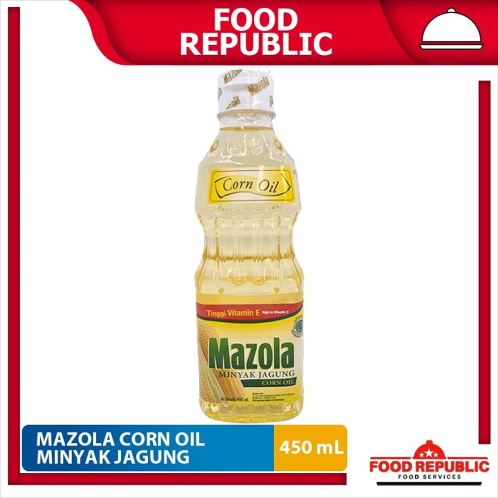 Mazola Corn Oil 450 ml Minyak Goreng Jagung Tinggi Vitamin E Halal