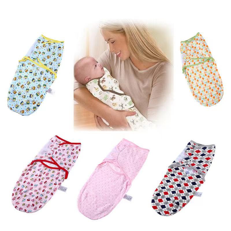 Bedong Bayi topi bayi baby swaddle selimut bayi Swaddle me Instan newborn blanket wrap zip instant swaddle