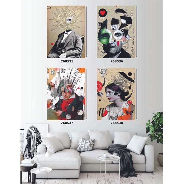 

Buku Tulis / Notebook / A5 Jepang / Surealism / Set 2568