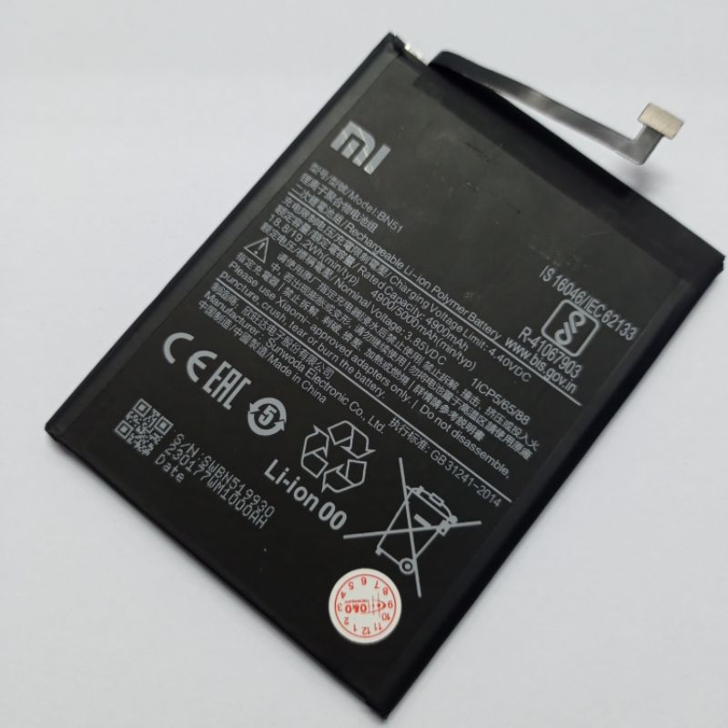 BATERAI BATRE BATTERY XIAOMI REDMI 8 / REDMI 8A BN51 ORIGINAL