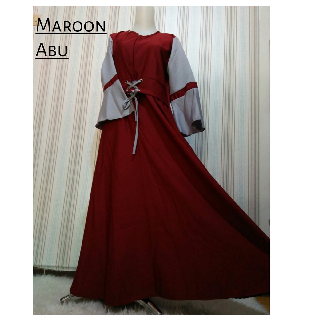 Gamis umbrella original baloteli kombinasi busana muslim syari tanah abang MARBELLA DRESS