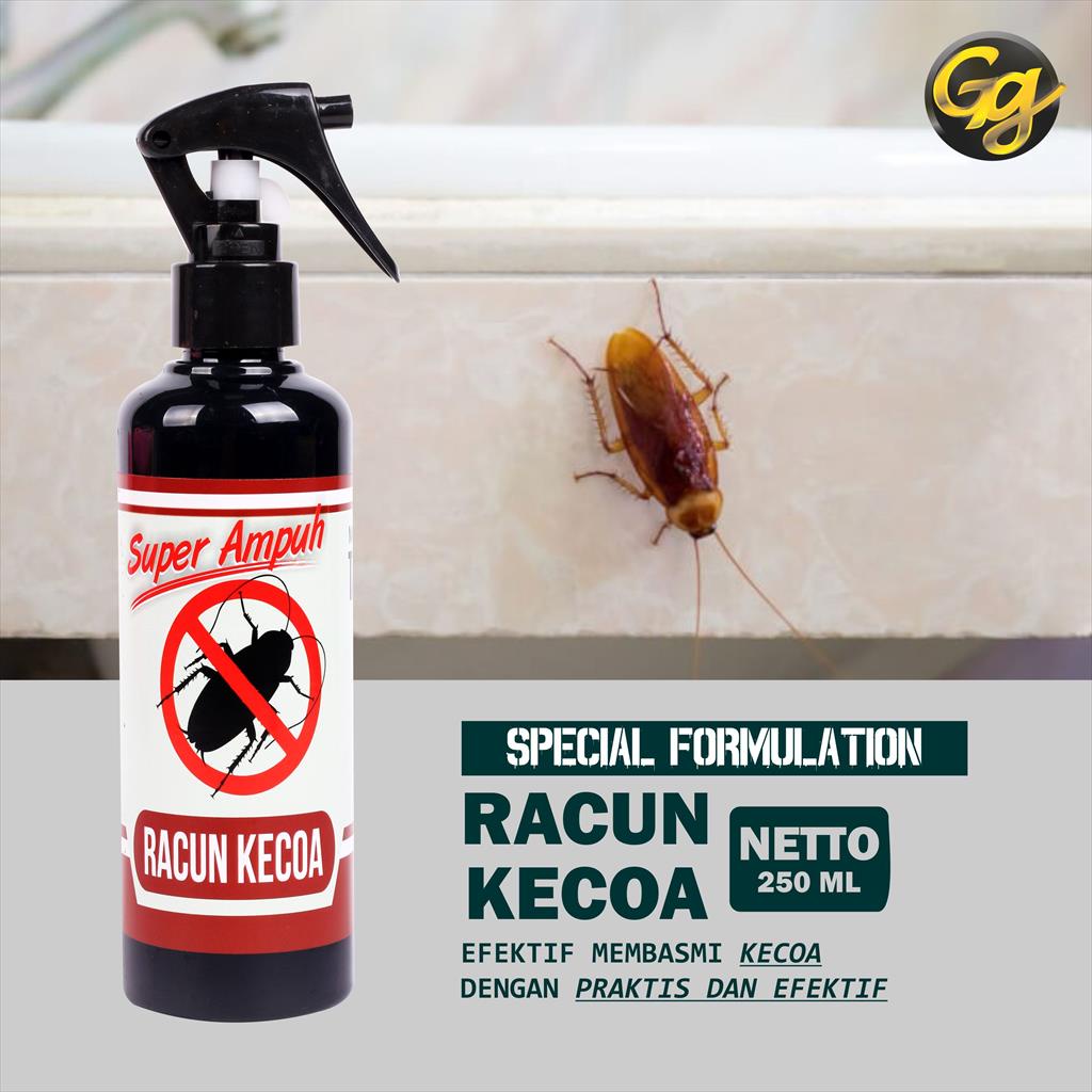 GUN KILLER PEMBASMI KECOAK 250 ML INSEKTISIDA