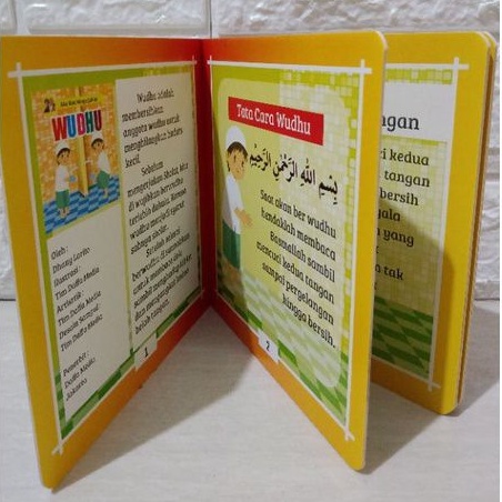 Board Book Aku Bisa Mengerjakan Wudhu/Termurah..!!