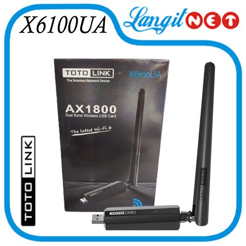 TOTOLINK  X6100UA WIRELESS DUAL BAND USB ADAPTER