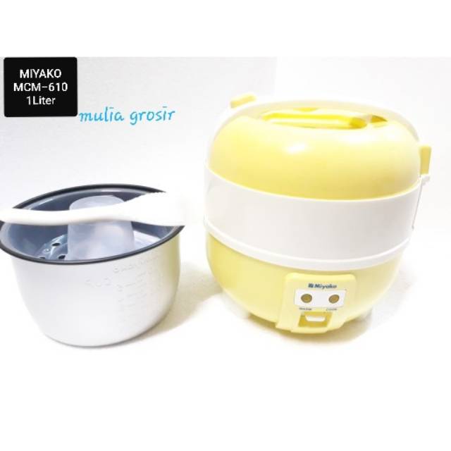 Magic Com Miyako 1L MCM 610 / Rice Cooker Miyako 1L