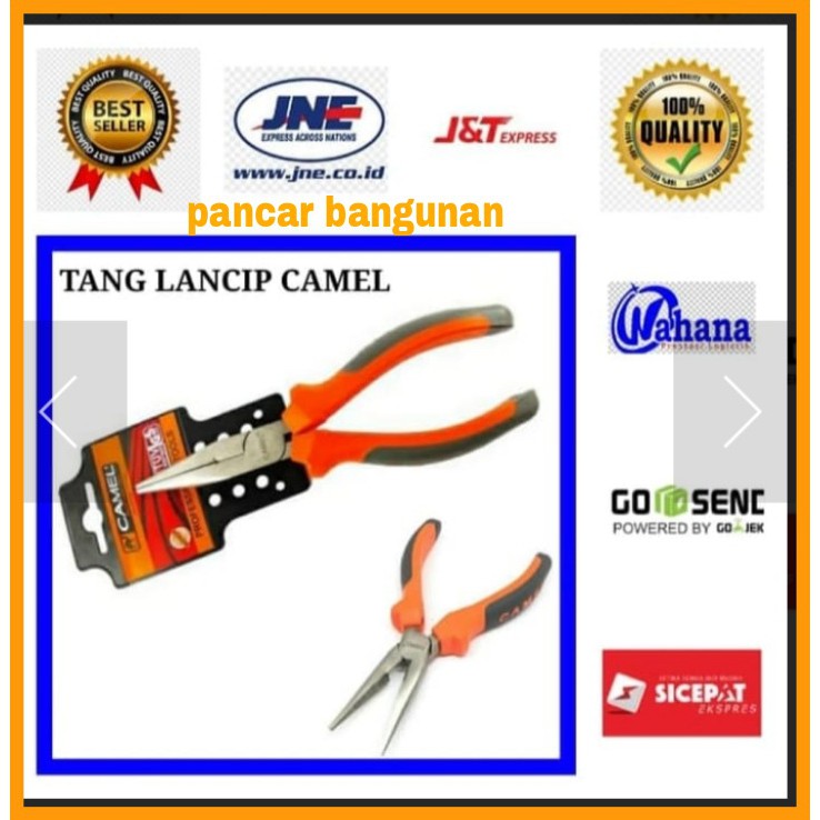 TANG LANCIP CAMEL 6 INCH - TAPER PLIER CAMEL - TANG JEPIT - TANG CAMEL