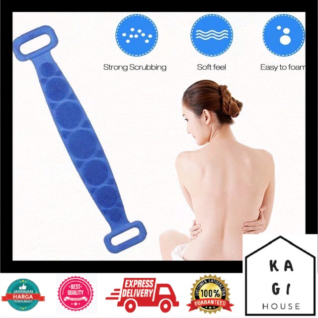 Alat penggosok punggung - pembersih punggung - silicone bath - alat mandi - penggosok punggung