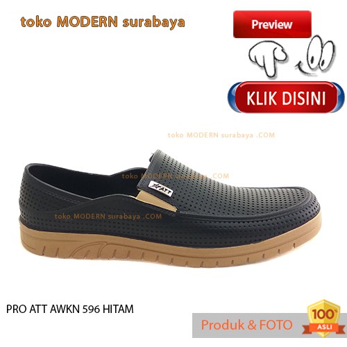 PRO ATT AWKN 596 sepatu pria casual slip on karet