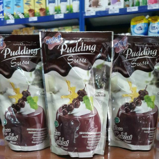 

Nutrijel Cokelat Puding Susu 145Gr